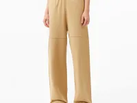 Женские прямые спортивные брюки Lacoste с высокой талией