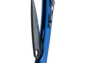 Складной нож Daggerr Sting XL Blue BW DLC, сталь D2, рукоять G10