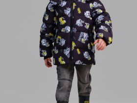 Куртка текстильная с полиуретановым покрытием для мальчиков