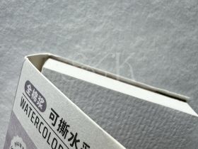 Мини-альбом склейка для акварели хлопок 100% Languo 5х5 см, 20 л, 300 г