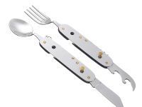 Нож перочинный Stinger, 109 мм, 8 функций, черный