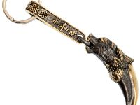 Брелок Коготь Медведя, бронза