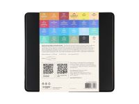 Набор карандашей цветные Sketchmarker "Морской", 24 цвета, жестяной пенал