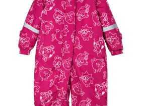 Комбинезон детский текстильный с полиуретановым покрытием для девочек