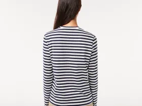 Женская трикотажная Футболка Lacoste