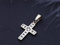 Подвеска из красного золота с бриллиантами э0201пд05163200