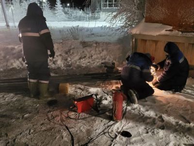 Каменный жилфонд Светлого - с горячей водой