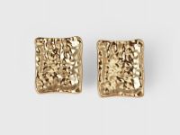 Серьги-пусеты, Золотой