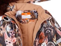 Комбинезон детский текстильный с полиуретановым покрытием для девочек