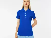 Женское поло Lacoste приталенного кроя из эластичного хлопка