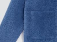 Кардиган прямого силуэта с отложным воротником