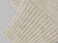 Вязаные перчатки с шерстью