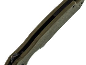 Складной нож Mr.Blade Hellcat Mini blackwash, сталь VG-10, рукоять Olive G10