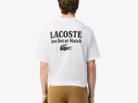 Мужская Футболка Lacoste Loose Fit из органического хлопка