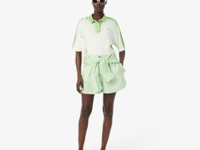 Женские шорты Lacoste из льна