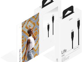 Кабель uBear Life Cable USB-C — USB-C, 1.2 м черный