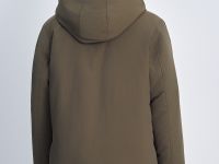 Куртка прямого силуэта с воротником-стойкой