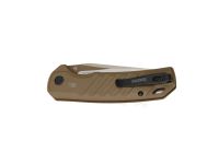 Автоматический нож Kershaw Launch 23, сталь CPM 154, рукоять алюминий, коричневый