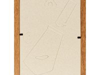 Рамка деревянная (МДФ) OfficeSpace 15*21 см, №1, акриловое небьющееся стекло, мокко