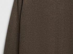 Джемпер с V-вырезом, Коричневый