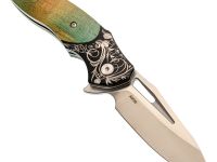 Складной нож Steelclaw Анис, сталь asp30, рукоять кап клена