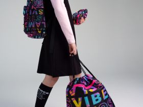 Сумка-мешок текстильная для девочек