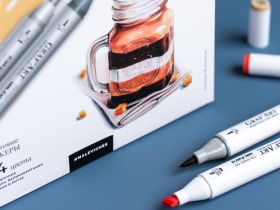 Набор маркеров спиртовых Малевичъ "GrafArt Brush" Еда 24 цвета