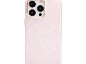 Чехол-накладка Kzdoo Sparkle для iPhone 14 Pro Max пластиковый (золотой)