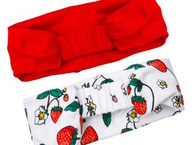 Косынка детская трикотажная для девочек, 2 шт в комплекте