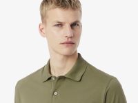 Мужское поло Lacoste из смеси эластичного органического хлопка