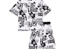 Комплект трикотажный для мальчиков: фуфайка (футболка), шорты