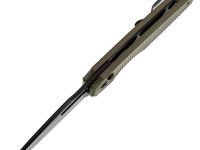 Складной нож Kizer Dogfish, сталь NitroV, рукоять G10, оливковый