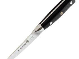Кухонный овощной нож Tuotown, серия D.JS, VG10 Дамасская сталь