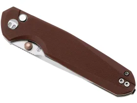 Складной нож Bestechman Velix, сталь 14C28N, рукоять G10, коричневый