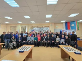 Свыше 50 пенсионеров приняли участие в республиканском турнире по русским шашкам