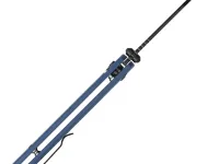 Складной нож CJRB Pyrite Light, сталь AR-RPM9, легкий городской нож, рукоять FRN синяя