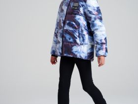 Куртка текстильная с полиуретановым покрытием для девочек