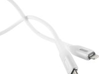 Кабель Red Line pro Shimmer USB-C / Apple Lightning 1 м Белый