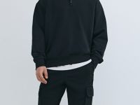 Джоггеры из твила с карго-карманами, Черный