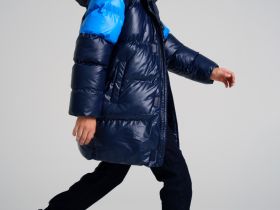 Пальто текстильное с полиуретановым покрытием для мальчиков