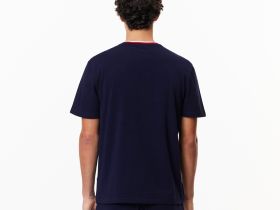 Мужская футболка для дома Lacoste из хлопка