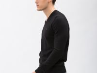 Мужской шерстяной свитер Lacoste с v-образным вырезом