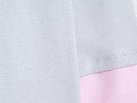 Лонгслив с принтом для девочек, Серый