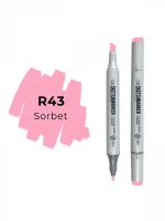 Маркер двухсторонний на спиртовой основе Sketchmarker Цвет Шербет