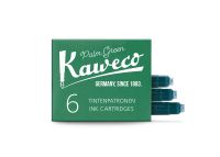 Набор картриджей для перьевых ручек Kaweco 6 шт, Пальмовый зеленый