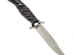 Складной нож Финка С НОКС, сталь D2, рукоять черная G10