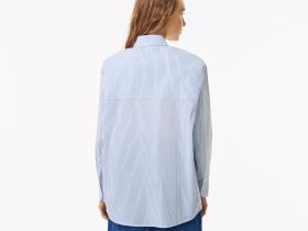 Женская рубашка Lacoste оверсайз
