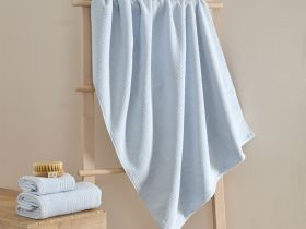 Полотенце махровое Vincenza, голубое