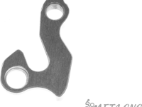 Держатель заднего переключателя &quot;петух&quot; Meta №122 фрезерованный (серебристый)