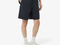 Мужские хлопковые шорты Lacoste из сирсакера